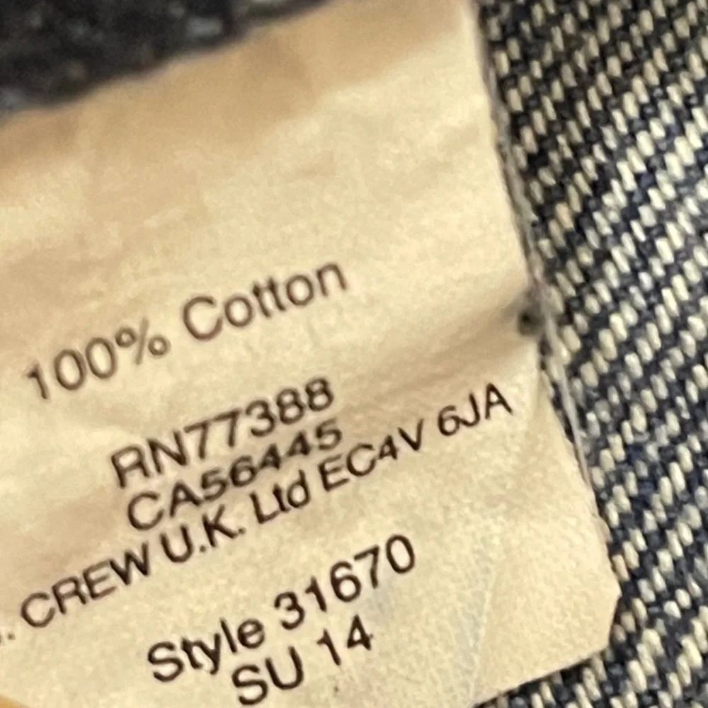 J.Crew Urban Slim 31670  | Blue| 33x32